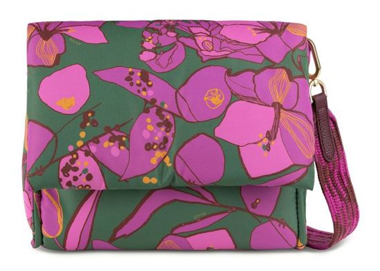 Cabaia MEDIUM - Sac à dos - dark green/vert foncé chiné