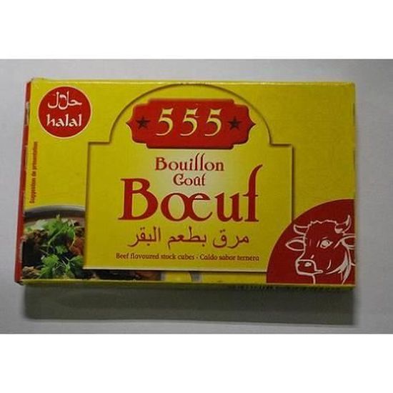 Palais Imperial, Bouillon Boeuf halal, 12 x 80 Gr Cdiscount Au quotidien