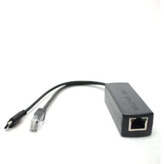 Séparateur PoE Actif 5V 2,4A – Alimentation Pour Hue Bridge Et Appareils Intelligents 5V – Prise DC 5,5×2,5 Mm - 8