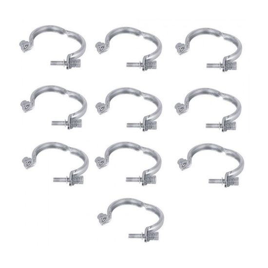 Lot De 10 Colliers De Serrage Bride EGR 38mm - Compatible Peugeot, Citroën, Renault 1.4/1.6 HDi