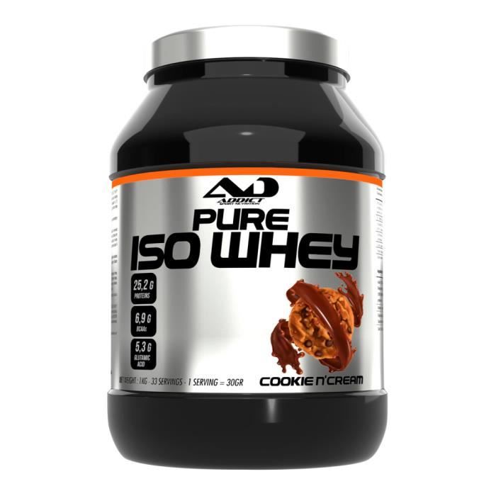 Whey isolate Pure Iso Whey - Cookies & Cream 1000g
