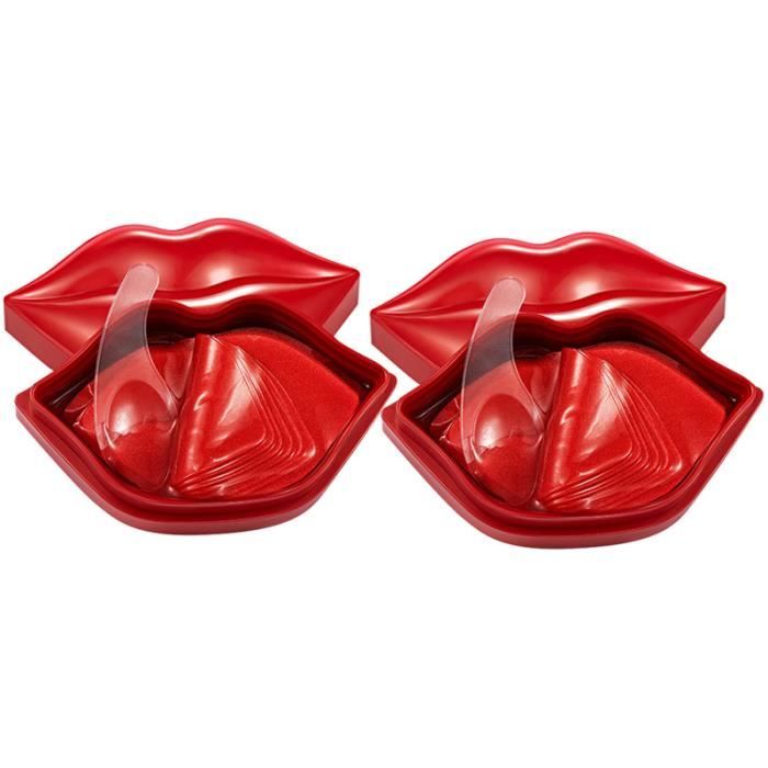 40pcs de haute qualité Gel Lèvres Masque lèvres pour adulte cadeau PINCEAUX DE MAQUILLAGE - APPLICATEURS DE MAQUILLAGE