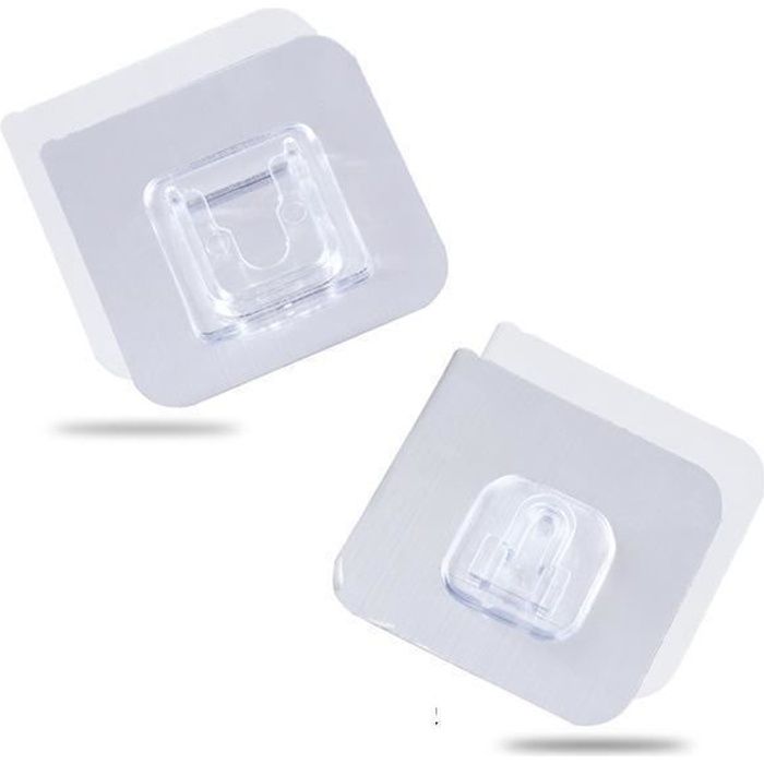 Crochets muraux adhésifs double face(6PCS)