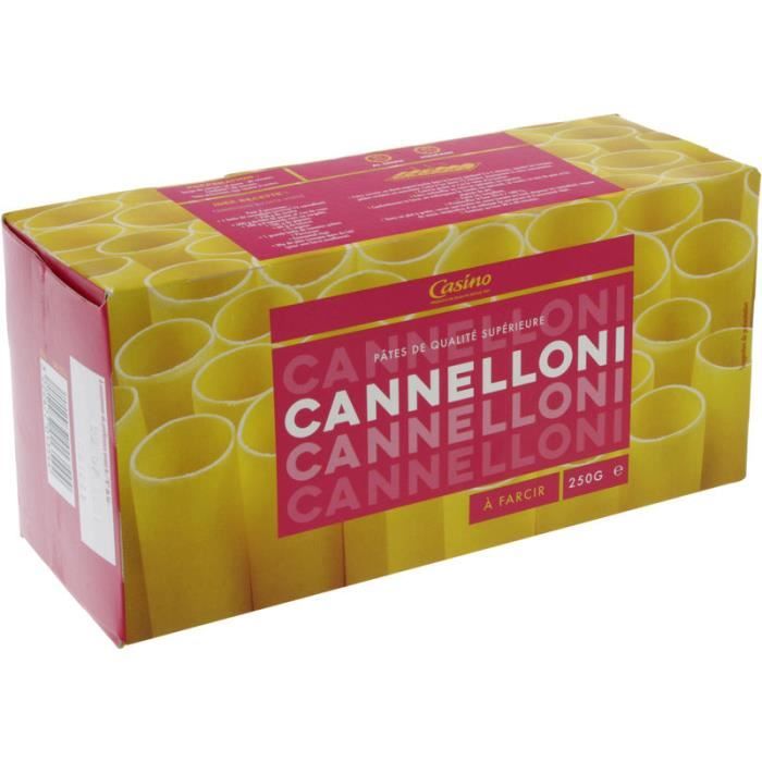 CASINO Pates à farcies Canneloni - 250G