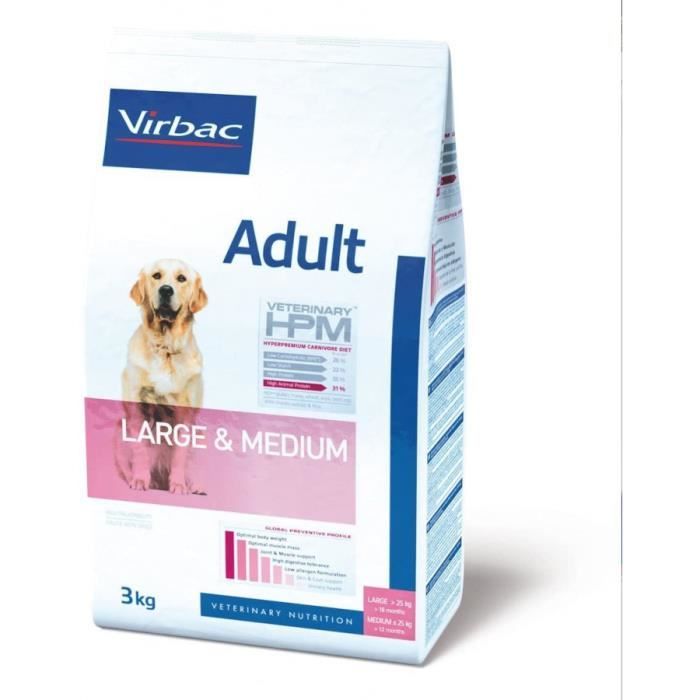 vet dog ad m-l nourriture pour chien 16 kg