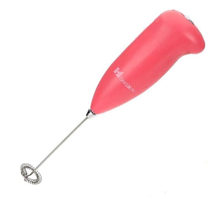 Moule,YRP mixeur électrique pour fouet à main, batteur électrique pour café, lait d'œufs, en acier inoxydable, - Type Rose red