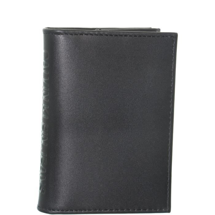 Portefeuille Calvin Klein ref_47881 001 Noir 7*11*2