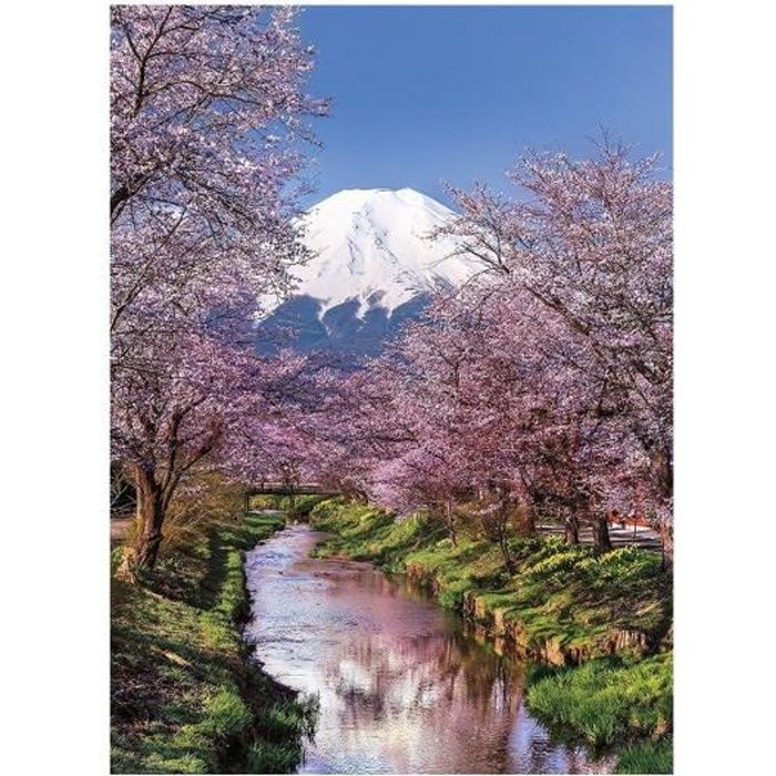 Puzzle Adulte 1000 Pieces : Montagne Mont Fuji - Collection Montagne Et Paysage
