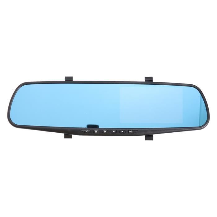 Caméra de recul avancée 4.3 pouces 1080p à double objectif 170 Rétroviseur de voiture DVR caméra DE RECUL - CAMERA DE RECUL