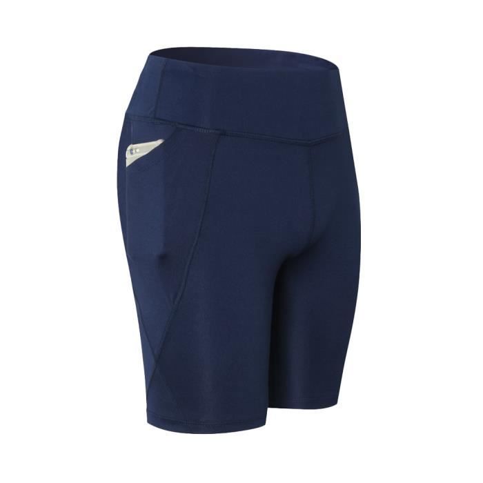 Yoga taille haute de femmes courtes Abdomen formation en cours de contrôle Yoga Pants