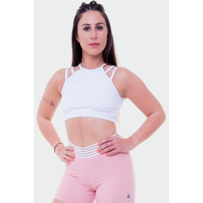 Yby Paris Brassière sport femme maintien optimal confort ultra respirant avec brotelles