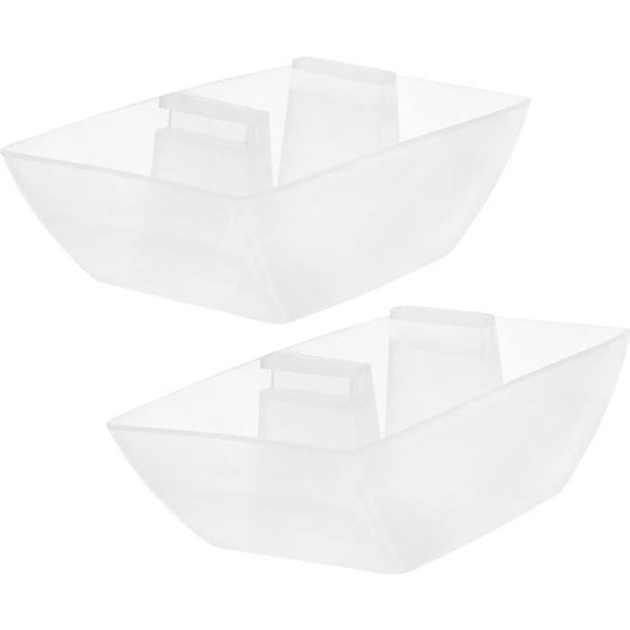 2pcs tasses d'huile utile bon ventilateur de de de collecte de boîtes à poele a petrole genie thermique - climatique - chauffage