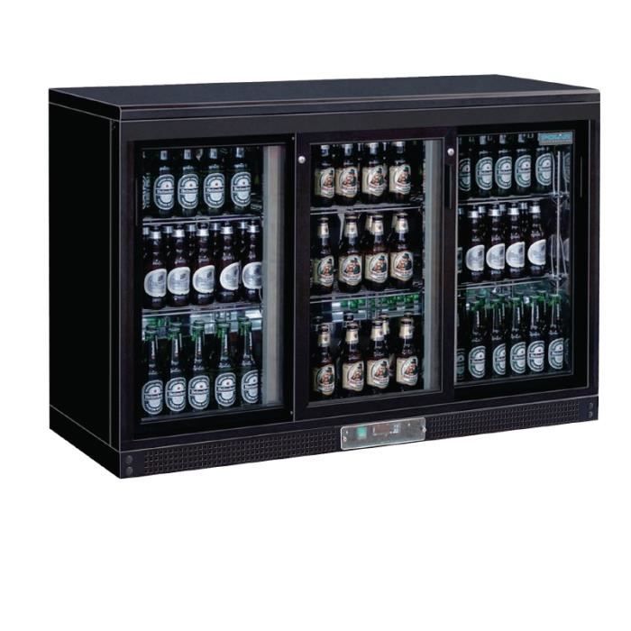 Arrière-bar portes coulissantes 273 bouteilles Polar