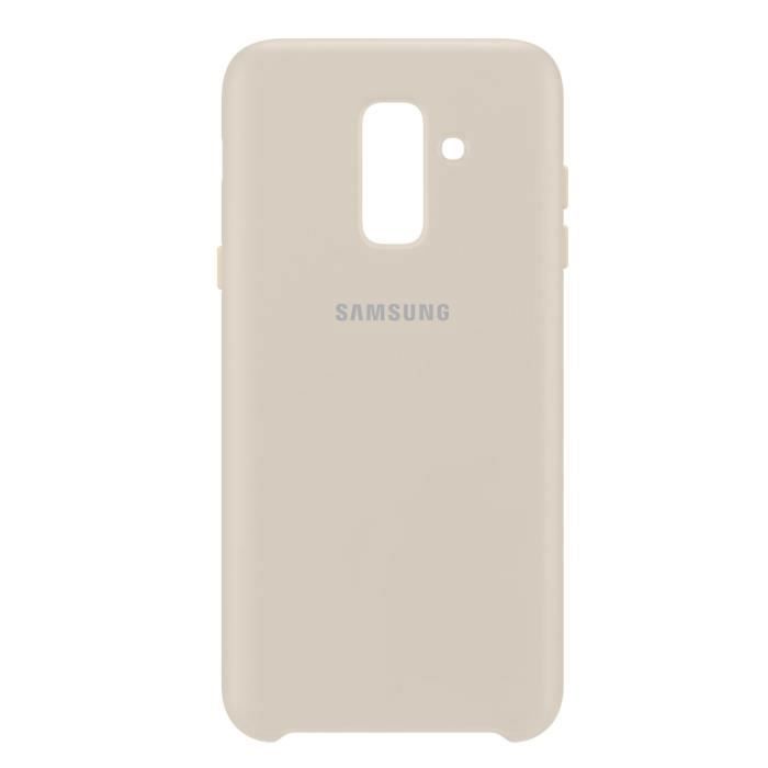 Samsung Coque double protection A6+ Or