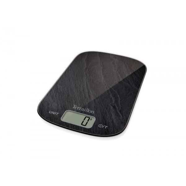 TERRAILLON Balance de cuisine 6Kg/1g Home Ardoise
