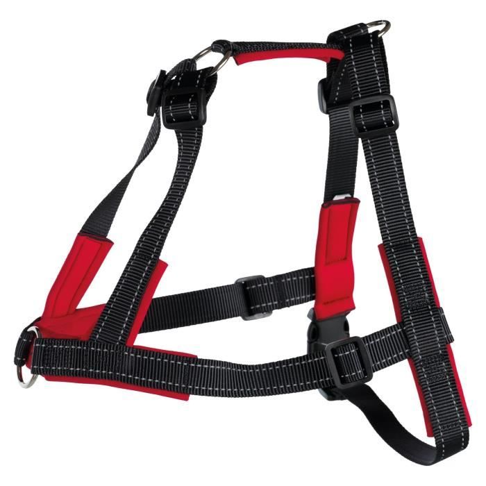 TRIXIE Harnais d'entraînement Lead'n'Walk Soft - Taille XS-S - Pour chien