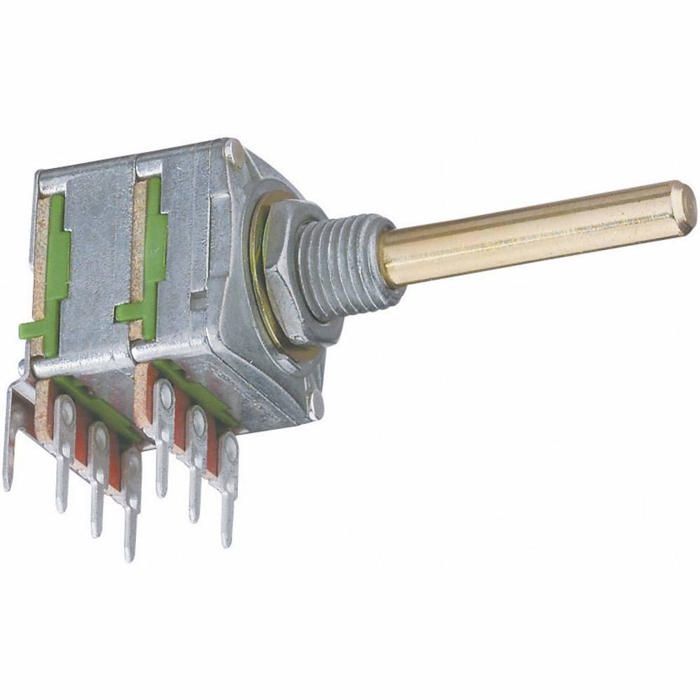 Potentiomètre Rotatif RS PRO, 1kO Max, Axe 6,35 Mm, Montage Panneau Prix Pour 1 28103782