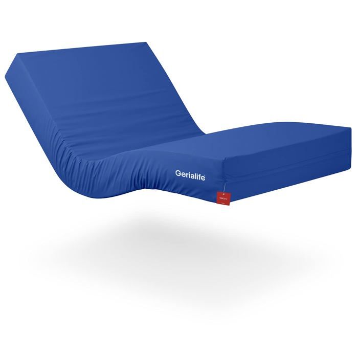 Matelas gériatrique - Gerialife - GL-0098 - Mousse à mémoire de forme - 90x190 cm - Housse sanitaire