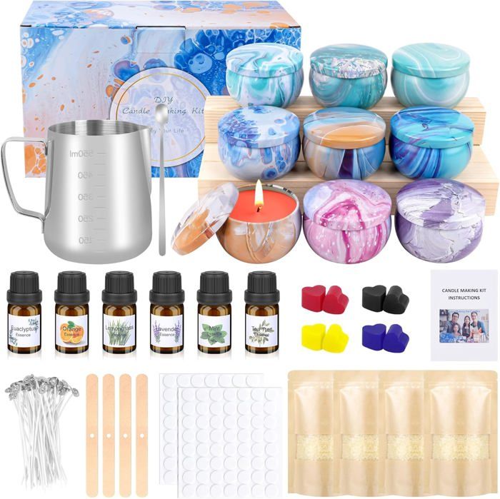 Kit Pour Fabriquer Bougies Parfumes