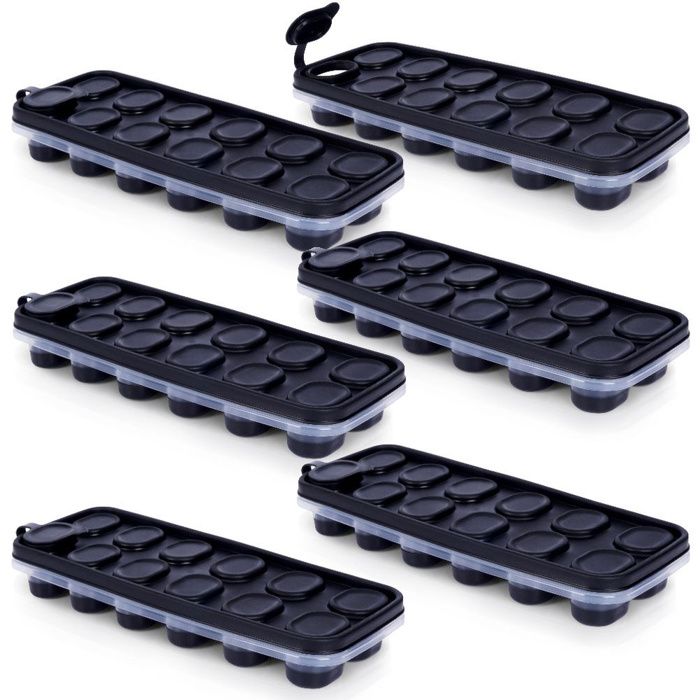 LOT DE 6 MOULES À BISCUITS RECTANGULAIRES EN FORME DE U - Anti-adhésifs, Acier Carbone, 24,6x4,1x4,1 Cm - Pour Biscuits, Petits Pains - 3