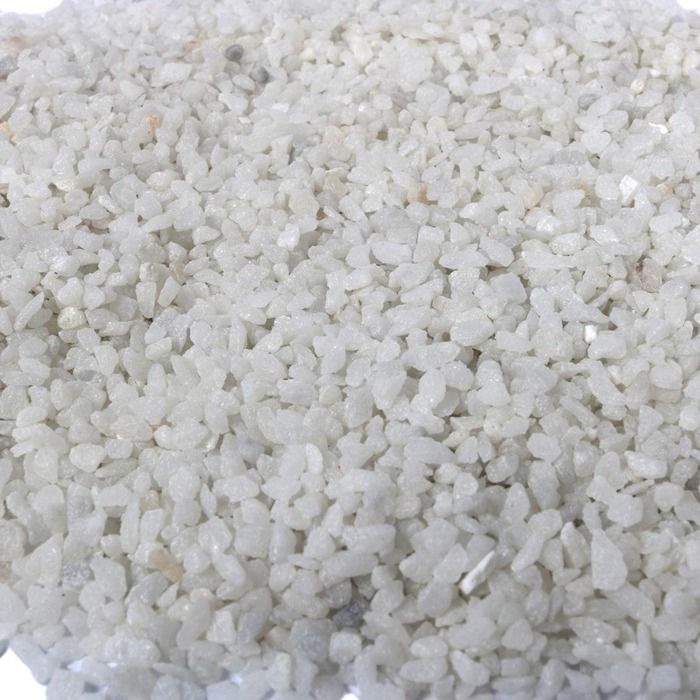 Comparer les prix de Gravier d’aquarium Aqua Della - Blanc - 2 kg