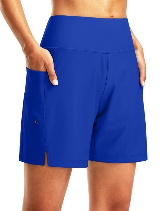 Short Femme été En Coton Et Lin - Taille Haute, Cordon De Serrage, Poches - Bermuda Décontracté Pour Plage, Sport, Quotidien