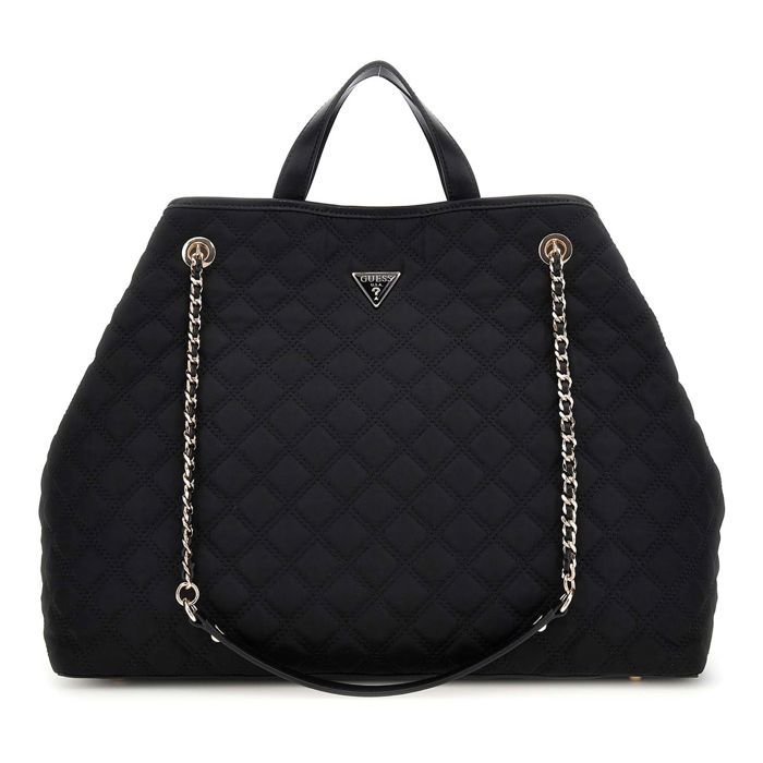 GUESS Sac shopper noir pour femme - Giully II Large 2 In 1 Tote Bag L 311762 GUESS Sac shopper noir pour femme - Giully II Large 2 In 1 Tote Bag L 311762