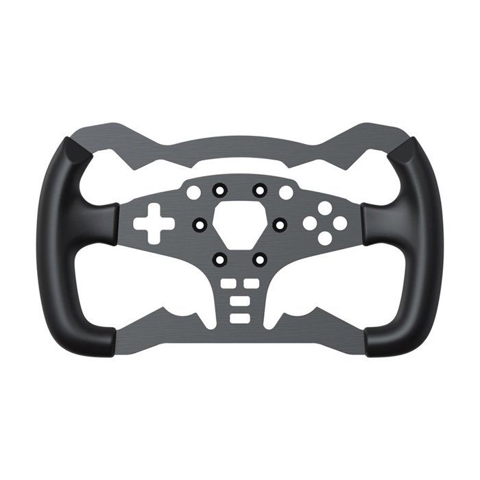 Moza Racing Volant - ES Formula - Design ergonomique - Revêtement cuir - Fonctions avancées