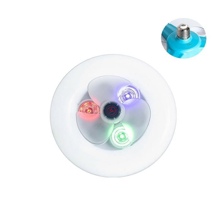 Ventilateurs de plafond pour chambre à coucher lampe ventilateur de refroidissement éclairage pour enfants lustres à LED - Hode