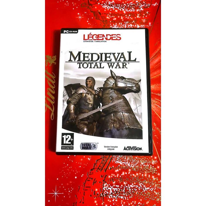 Activision Medieval Total War – Jeu PC Cd-Rom – Stratégie Médiévale En Temps Réel