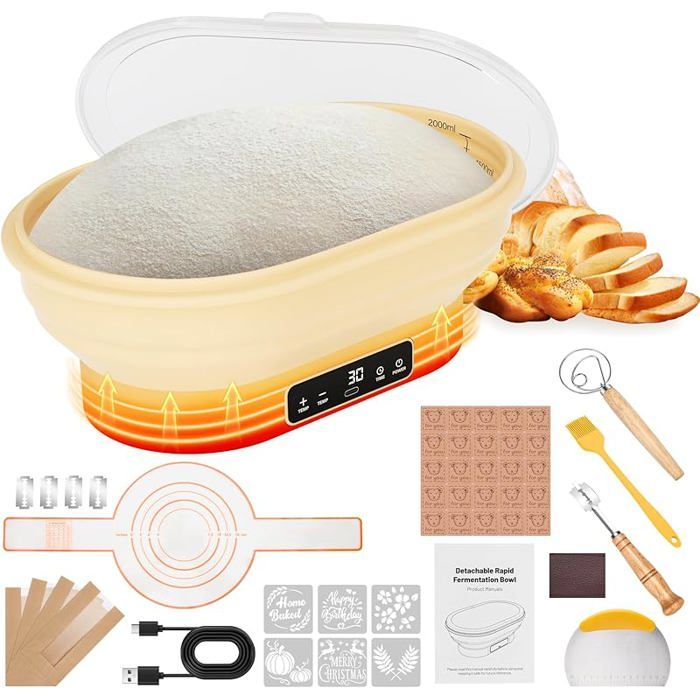 Kit de Démarrage au Levain - Explorez le Compagnon de Pâtisserie
