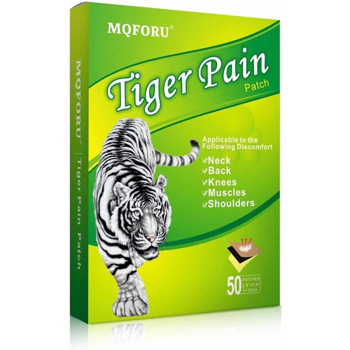 Pack De 15 Patchs Chauffants Anti-douleur - Vert, Neuf Dans Son Emballage
