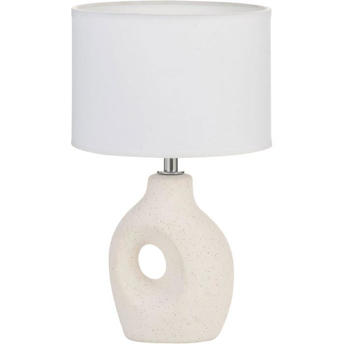 Lampe de table Pauleen 48319 Pure Crush E14 20W crème céramique Lampe de table Pauleen 48319 Pure Crush E14 20W crème céramique