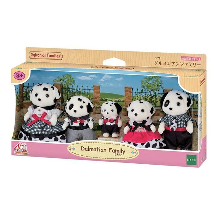 La famille Dalmatien