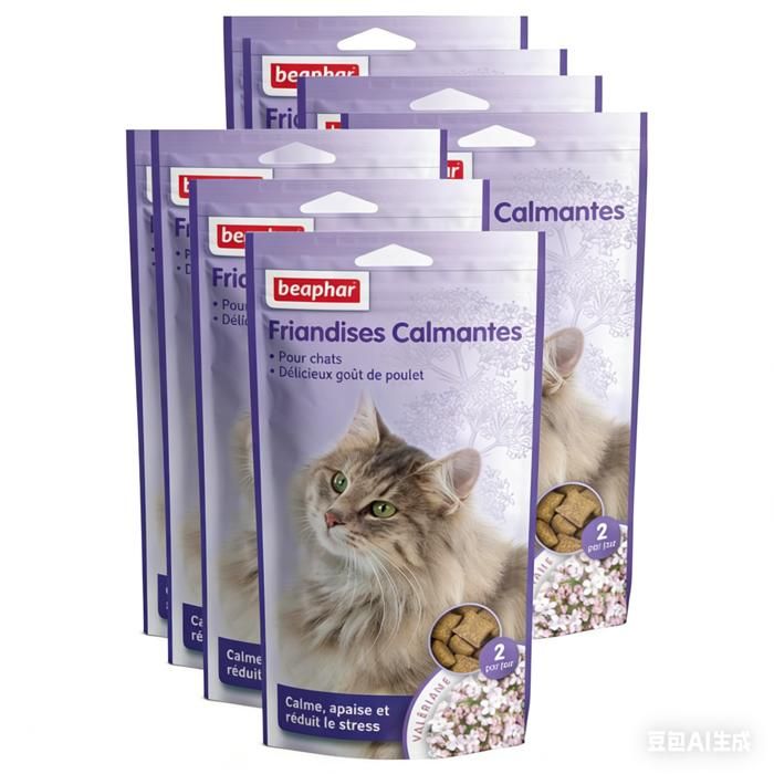BEAPHAR – Friandises Calmantes à la Valériane pour Chat – 35g (Lot de 8) BEAPHAR – Friandises Calmantes à la Valériane pour Chat – 35g (Lot de 8)