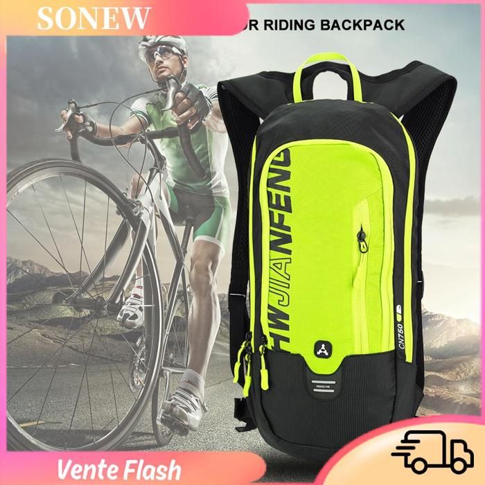 Sonew sac à dos de voyage HWJIANFENG Sac à Dos de Cyclisme Sac à Eau de vélo Pochette de vélo de Montagne pour sport pack Vert