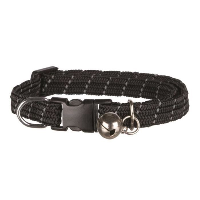 Meilleurs prix pour Collier pour chats en nylon avec bandes réfléchissantes - ANIMALLPARADISE - Taille 26 × 1 cm - Couleur aléatoire