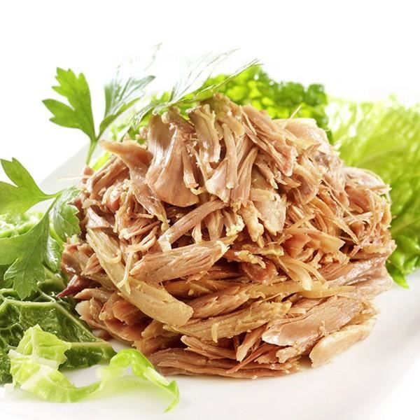 Effiloché de canard confit assaisonné 400gr Le gourmet