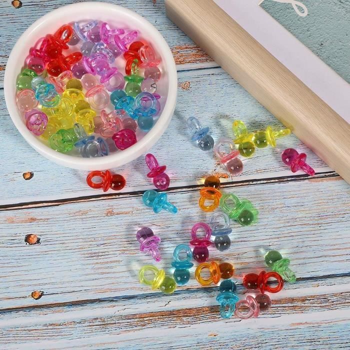 Lot De 100 Bâtonnets à Sucette En Acrylique - 10 Cm De Long, 3 Mm De Diamètre - Pour Cake Pops, Bonbons, Décoration