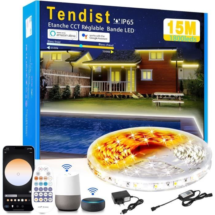 Lampadaire Govee 3 Zones Lumineuses - RGBIC, Blanc Chaud/Froid - Compatible Alexa, Matter - 80+ Scènes - Pour Salon, Chambre