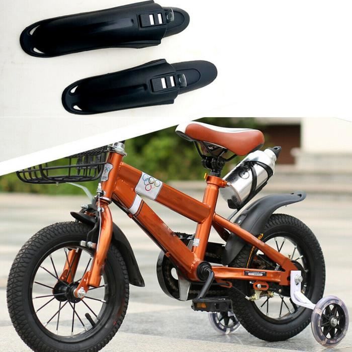 Garde-boue vélo enfant 12 14 16 pouces arrière + avant Garde-boue