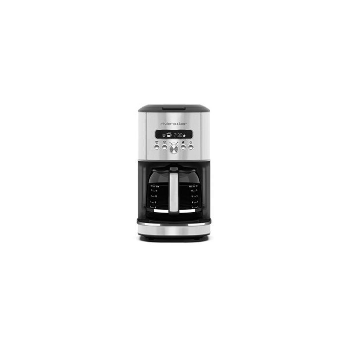 Cafetière programmable - Riviera Et Bar - BCF570 - Gris - Capacité 1,80L - 18 tasses