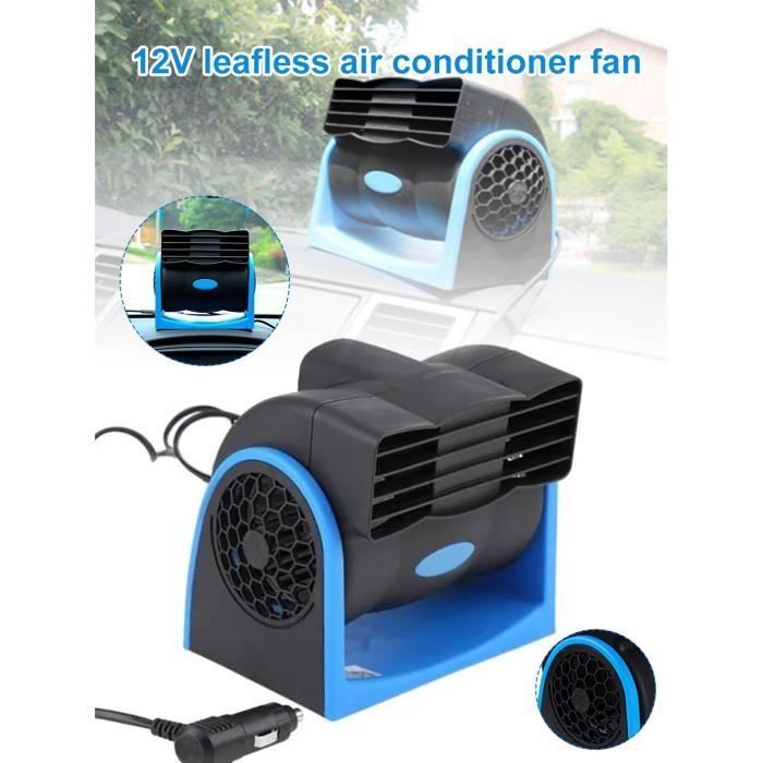 Ventilateur De Voiture 12V - Refroidisseur à Eau Avec Tapis Antidérapant - Pour Allume-Cigare - Idéal Voyage