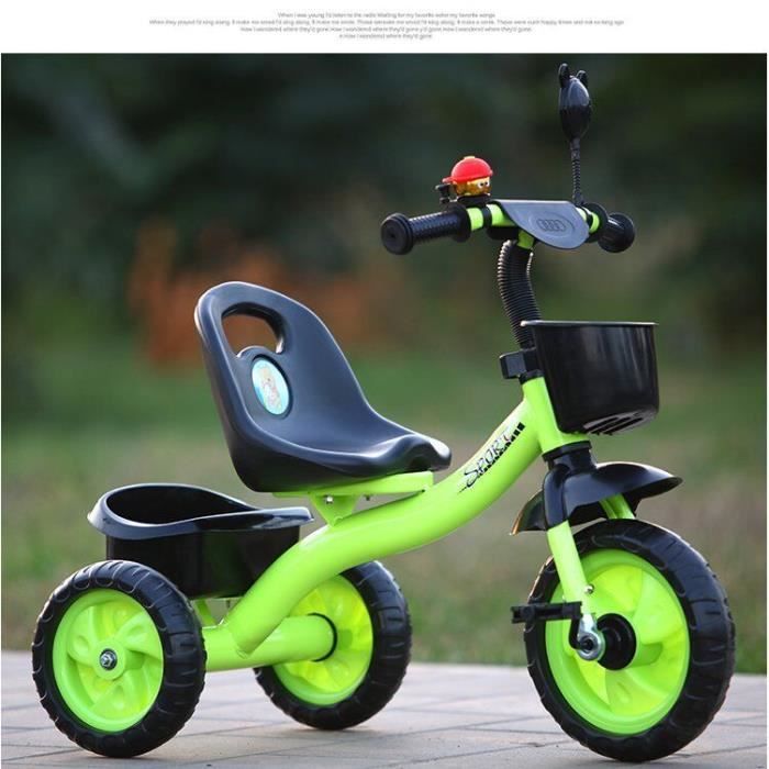 NO.1.Tricycle velo 3 roues maternelle enfants monter sur velo enfant en bas age Trike pour 2 6 ans enfant poussette Cdiscount Jeux Jouets