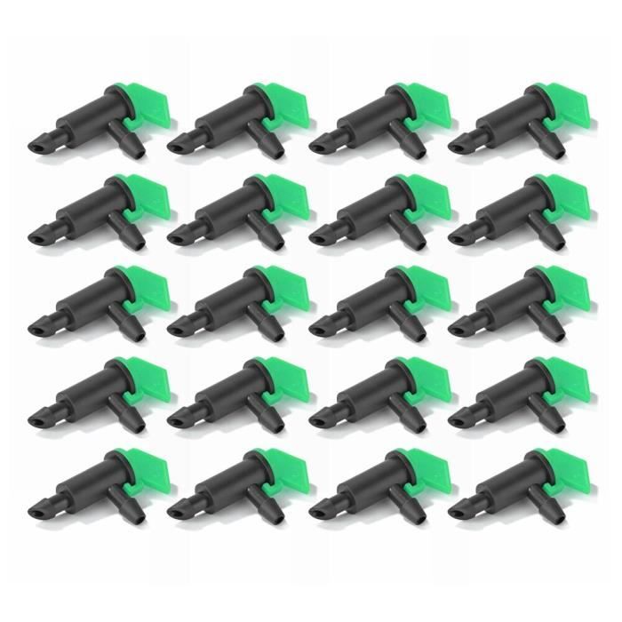 Kit De 113 Pièces Pour Système D'irrigation Goutte à Goutte - 12 Tailles De Raccords, Réducteurs, T - Plastique Résistant Aux UV - 7