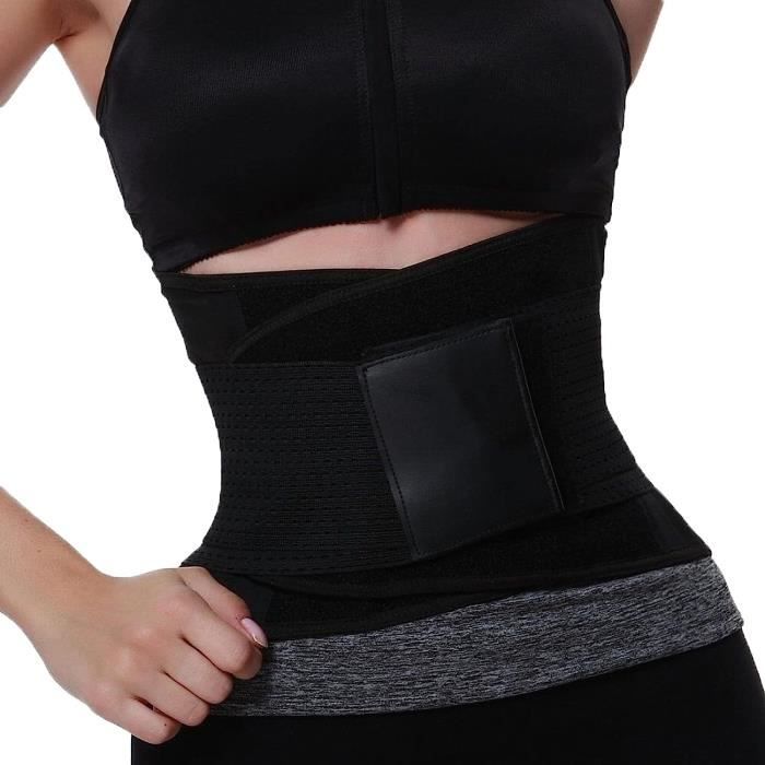Sculpt Touch - Waist Trainer - Hourglass - Noir - 140 kg - Fitness - Femme - Adulte