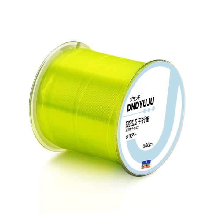 Fil De Pêche Leezo Fluorocarbone 150 M - Transparent Et Résistant - Pour Mer Et Eau Douce