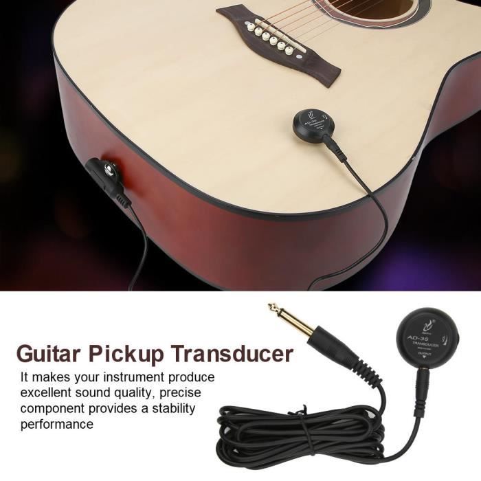 Micros de guitare électrique Micro de guitare Piezo Transducteur
