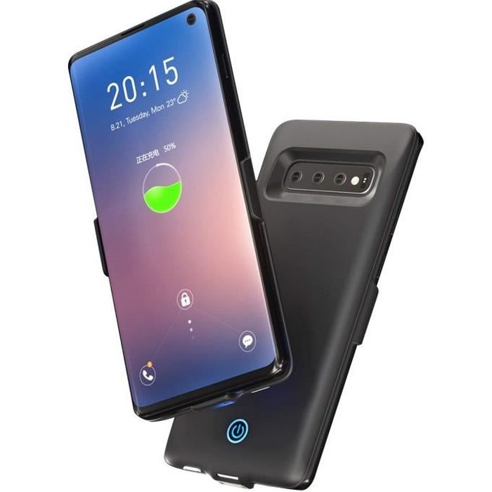 XR-Noir-Étui de batterie externe 7000mAh pour iPhone XS Max X XS, housse de  chargeur de banque'alimentation i - Cdiscount Téléphonie