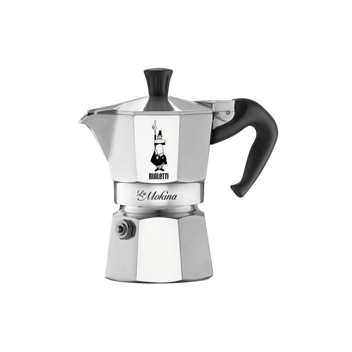 Bialetti Cafetière Aluminium 0 5 Mokina Tasses Aluminium 13 x 6 5 x 12 cm - vue 2